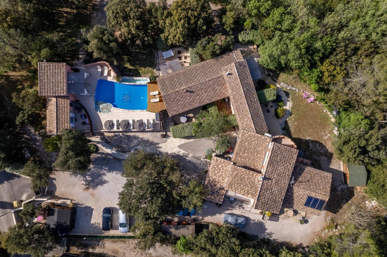 La Rose Des Vents & Spa - Gite La Parenthese Neoules Экстерьер фото